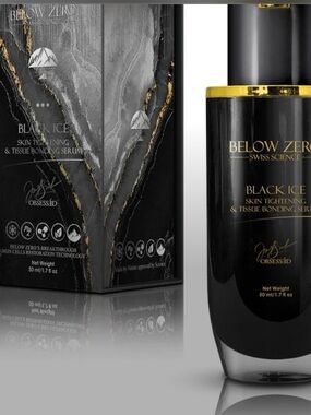 Black Ice Skin Tightening & Tissue Bonding Serum - Black